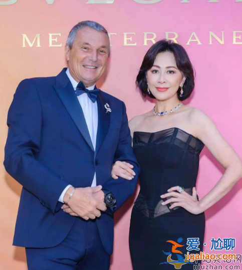 劉嘉玲曬近照!穿透視裝秀小蠻腰，與外籍富豪親密互動