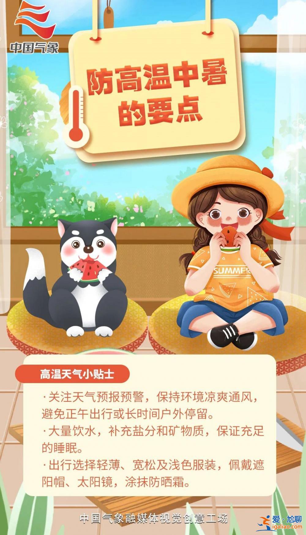 昨日全國氣溫榜前十門檻超36℃ 今夏大家還會“熱哭”嗎？？