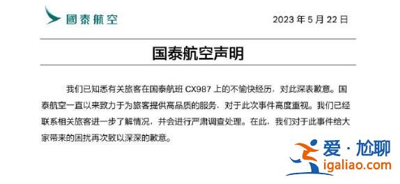 老毛病老不改 國泰航空飛不遠？