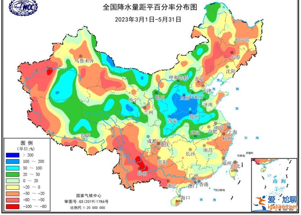 今春全國平均氣溫為歷史同期第七高 今夏長江中游降水預計偏少2-5成？