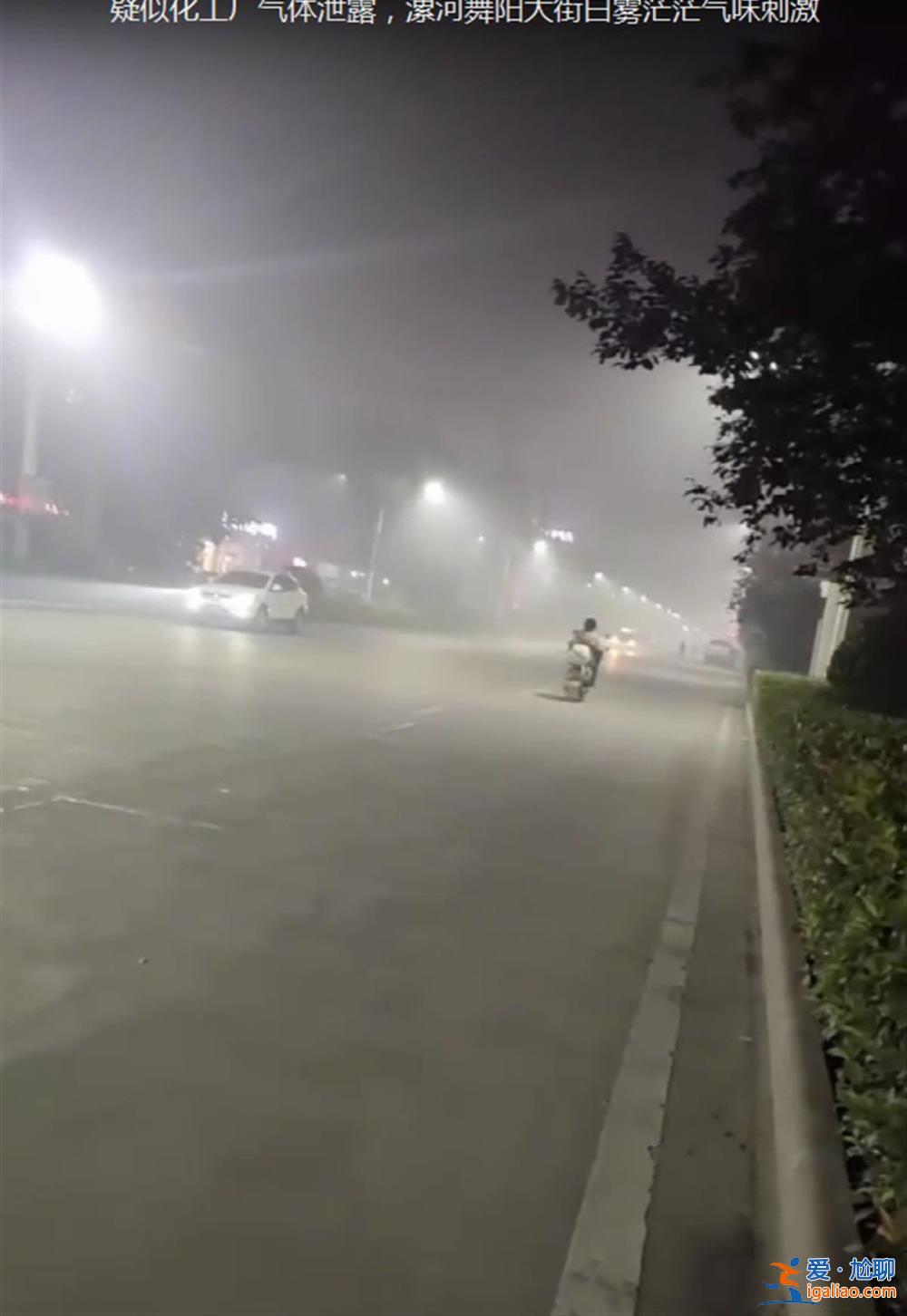 河南舞陽一地現(xiàn)異常大霧 有市民路過后嗓子不適 附近有多家化工企業(yè)？