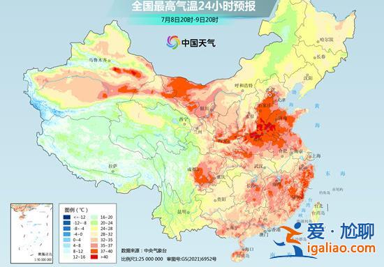 高溫橙色預警！河南河北局地將超40℃！南北高溫區下周一連成一片？