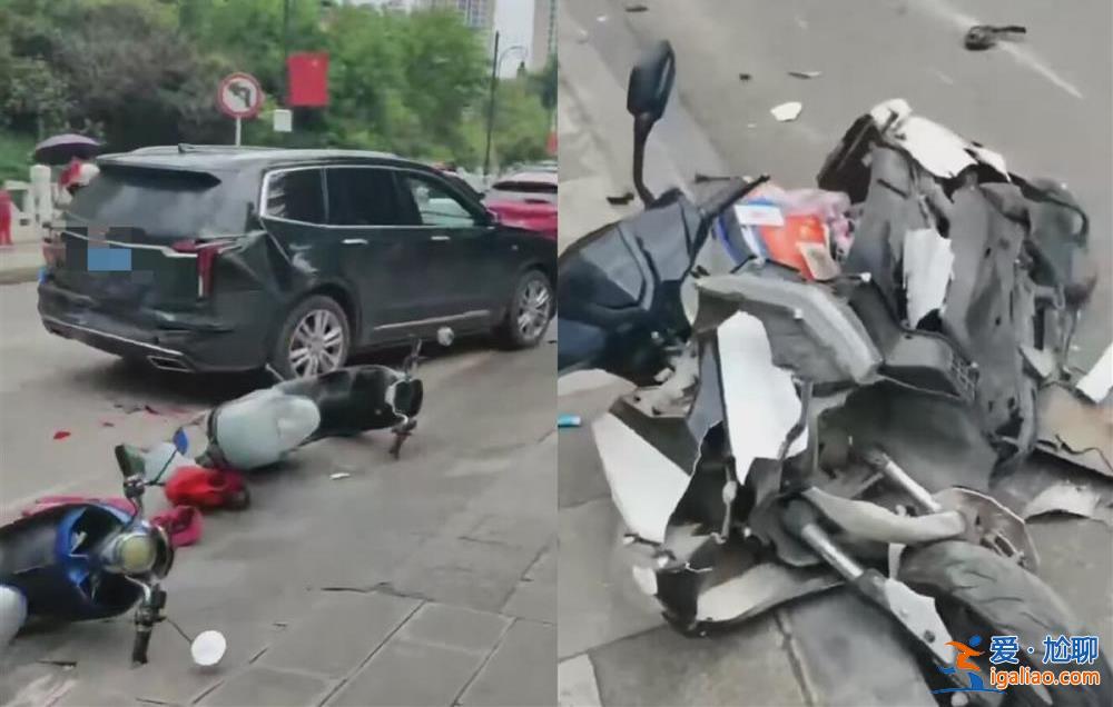 有司機駕車攔截被頂著前行？