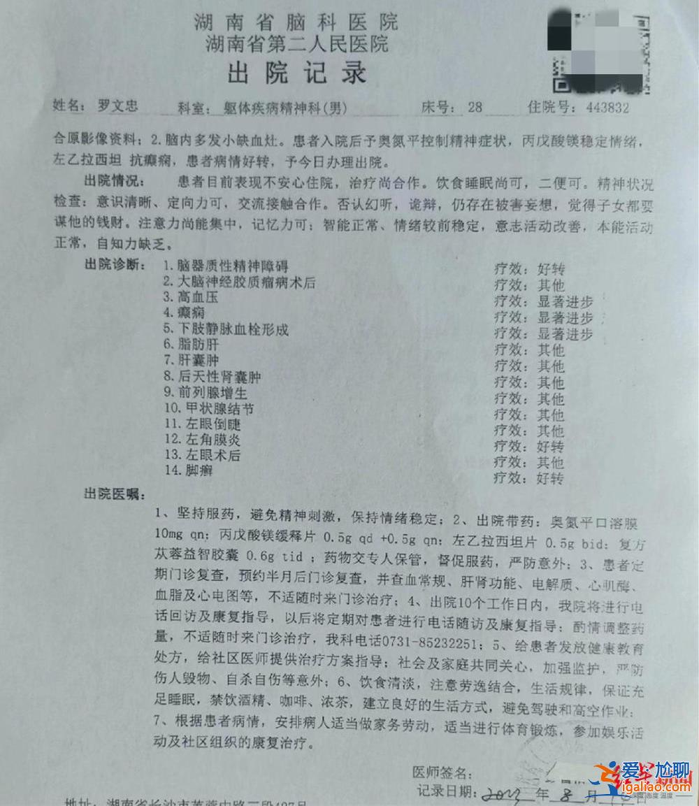 他不是“被精神病” 家屬之間矛盾重重？