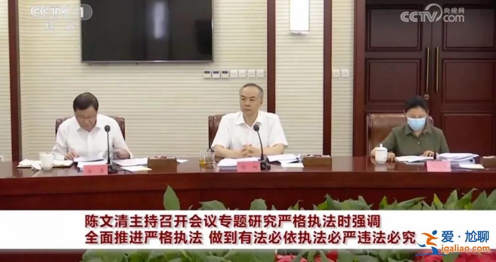 一周內 陳文清、應勇先后對這項工作提要求 透露重要信號？