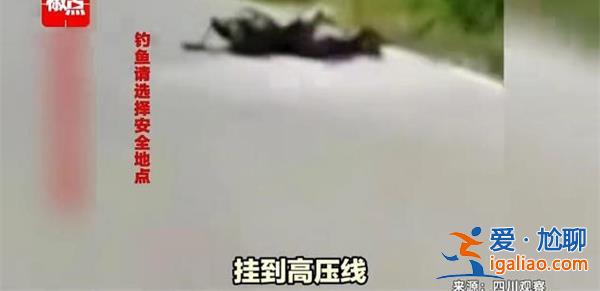 男子釣魚誤碰高壓線，全身焦黑，以下是男子觸電原因[子觸電原因]？