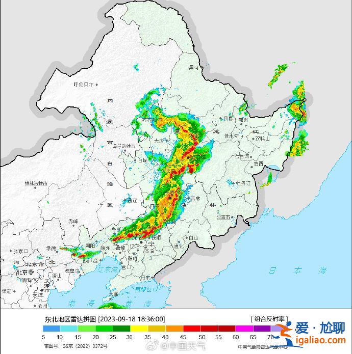 ?4預(yù)警齊發(fā)！颮線正自西向東橫掃東北 黑吉遼局地或有12級大風(fēng)？