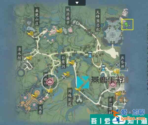 天涯明月刀手游江團在哪釣 天涯明月刀手游江團位置一覽？
