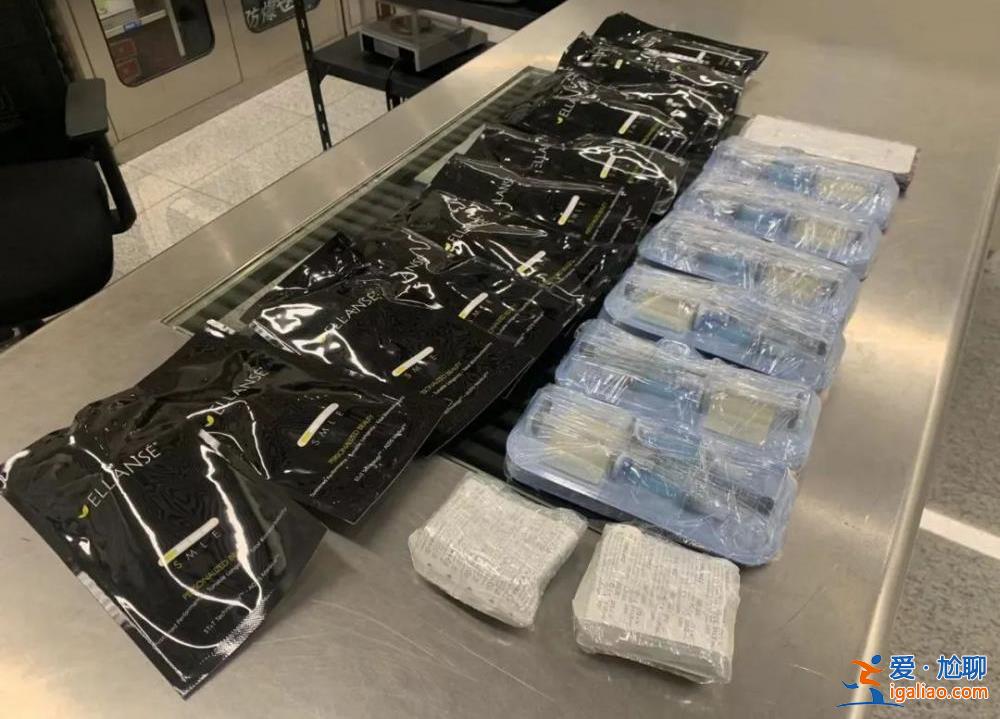 女子入境長裙作掩護  雙腿綁了24支“少女針”？