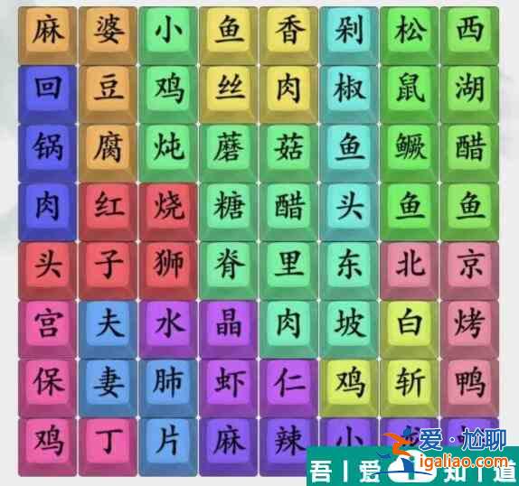 瘋狂梗傳連出全國(guó)名菜名稱(chēng)通關(guān)攻略 具體介紹？