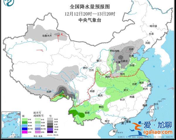 華北黃淮將迎大范圍降雪 局地積雪可達15厘米？