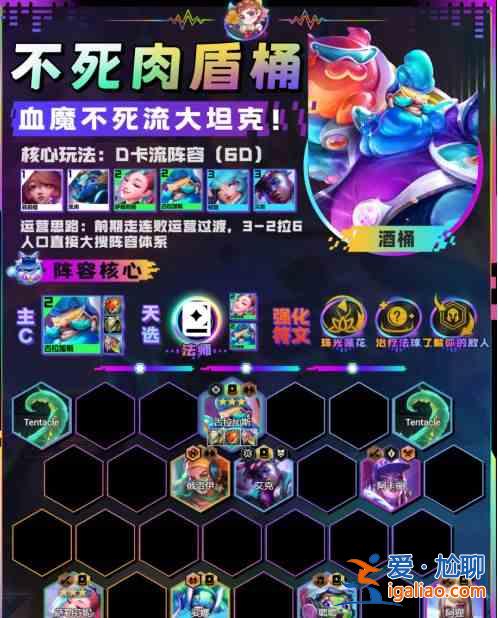 金鏟仙流酒桶之戰怎么玩？金鏟之戰仙流桶陣容推薦攻略？