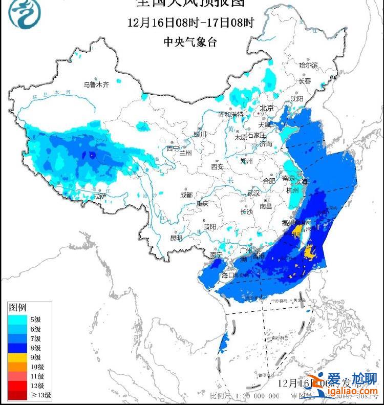 寒潮預警從橙色降為藍色！最低氣溫0℃線南壓貴州、江南一帶？