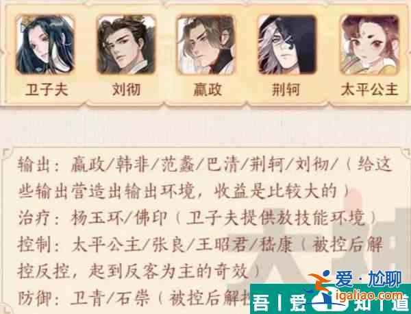 忘川風華錄衛子夫怎么樣 忘川風華錄衛子夫分析介紹？