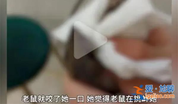 女子遭老鼠咬傷后反咬一口[反咬一口]？