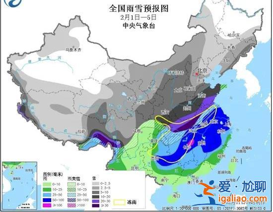 2009年來最強雨雪冰凍將在2月3日至4日迎來最猛時段 南方將現雷暴？