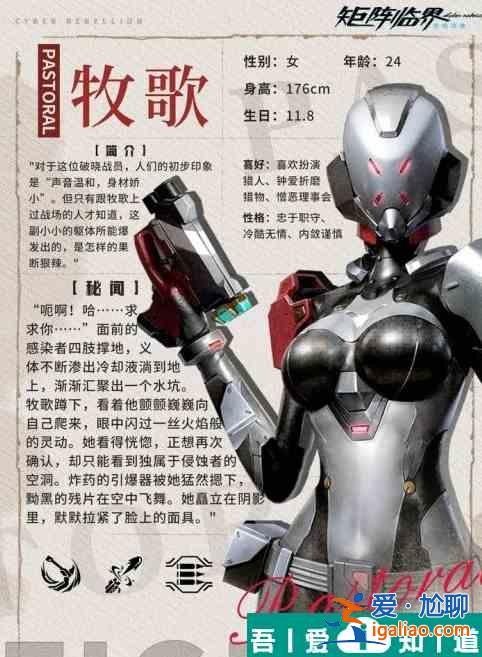 矩陣臨界失控邊緣牧歌是誰 角色信息一覽？