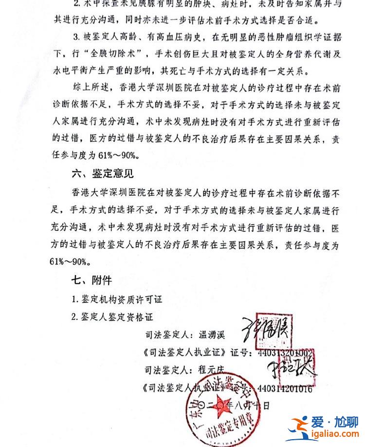 未發(fā)現(xiàn)腫瘤仍切除器官?律師詳解港大深圳醫(yī)院醫(yī)療事件? 未發(fā)現(xiàn)腫瘤仍切除器官?律師詳解港大深圳醫(yī)院醫(yī)療事件?