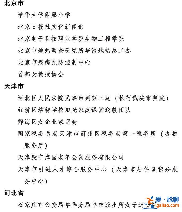 2023年度全國三八紅旗手標兵、全國三八紅旗手、全國三八紅旗集體全名單公布？