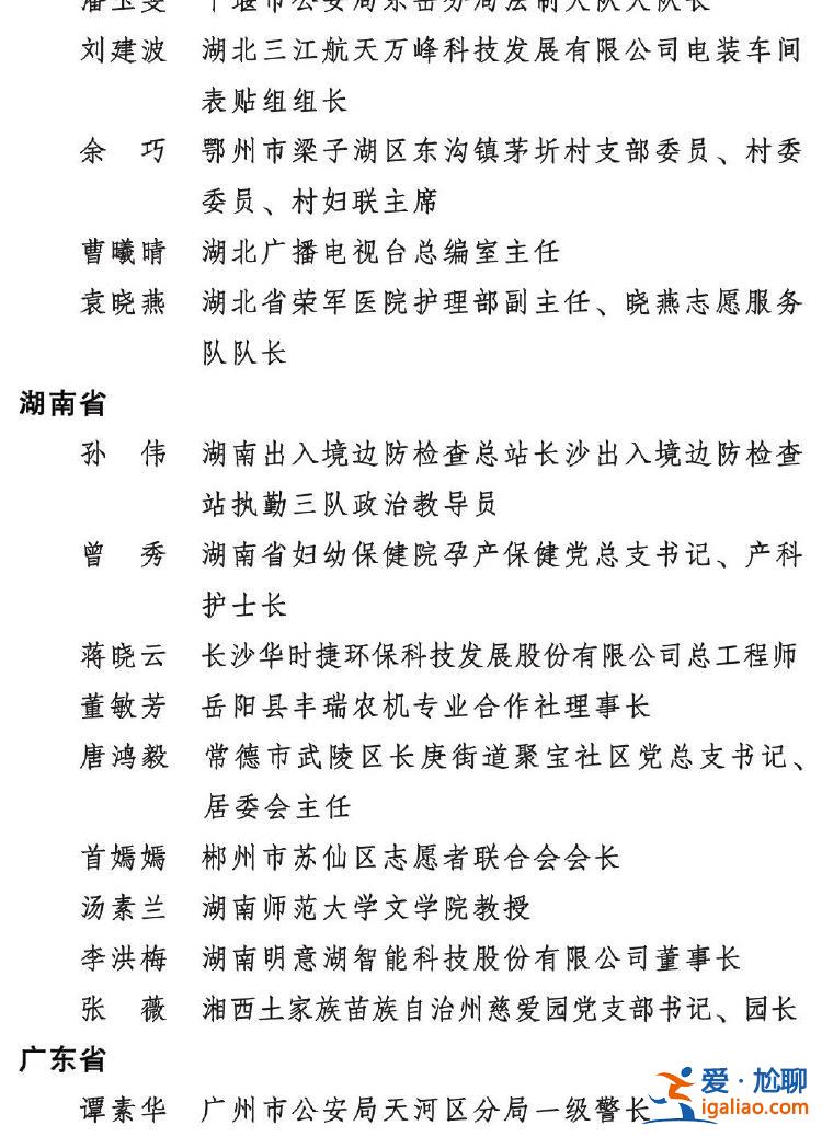 2023年度全國三八紅旗手標兵、全國三八紅旗手、全國三八紅旗集體全名單公布？