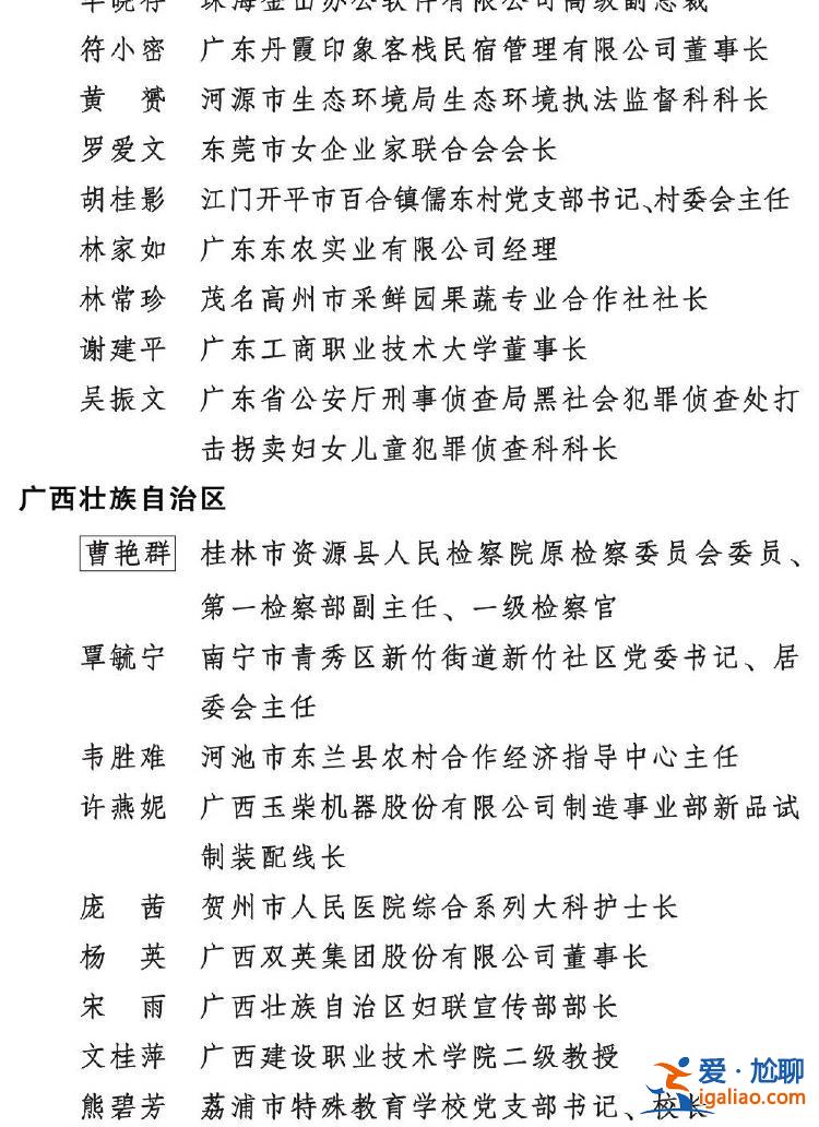 2023年度全國三八紅旗手標兵、全國三八紅旗手、全國三八紅旗集體全名單公布？