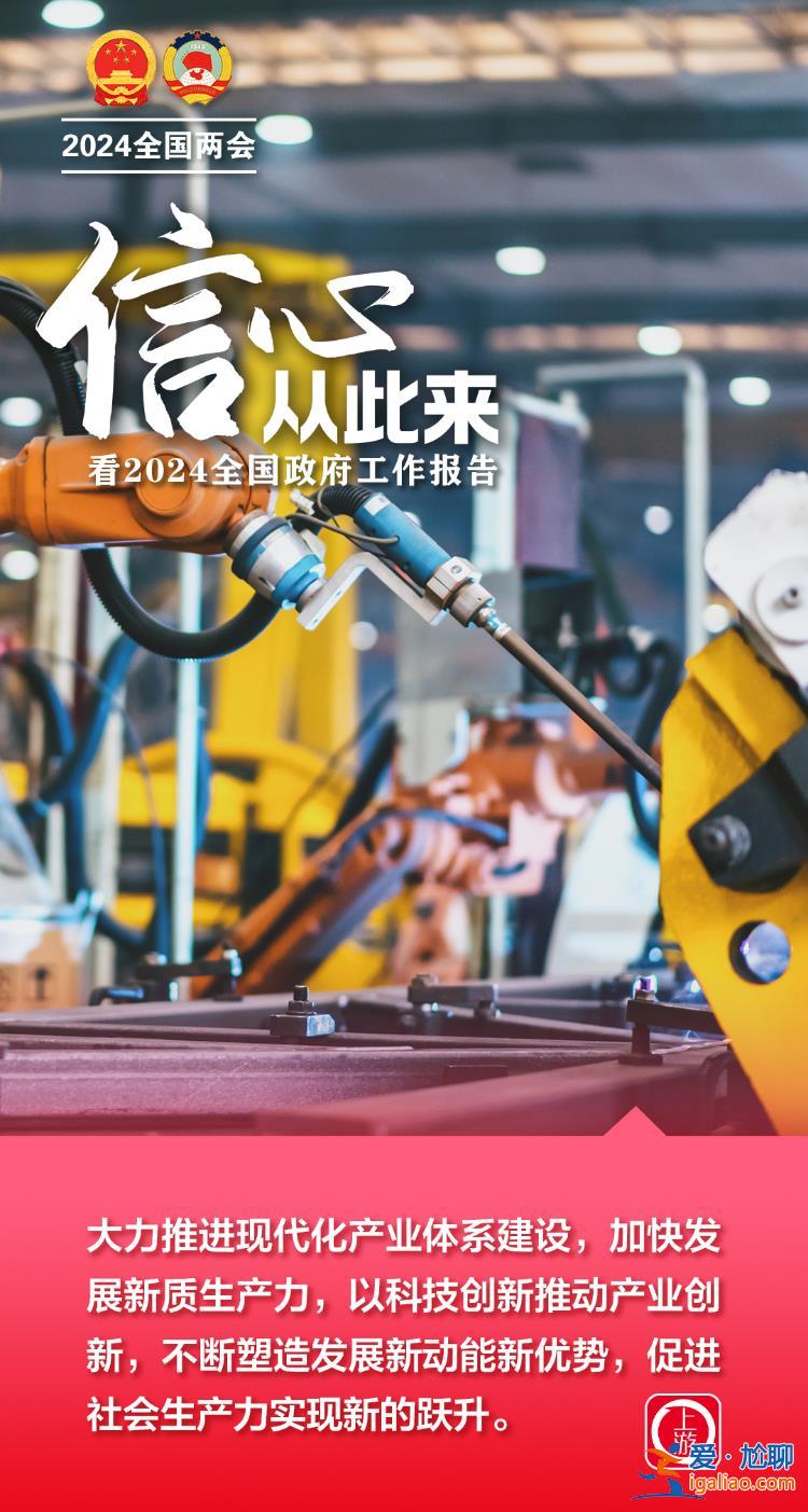 兩會海報丨信心從此來！看2024全國政府工作報告？
