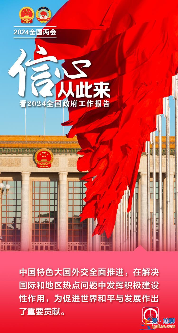 兩會海報丨信心從此來！看2024全國政府工作報告？