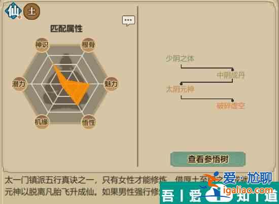 了不起的修仙模擬器太一門功法 具體一覽？