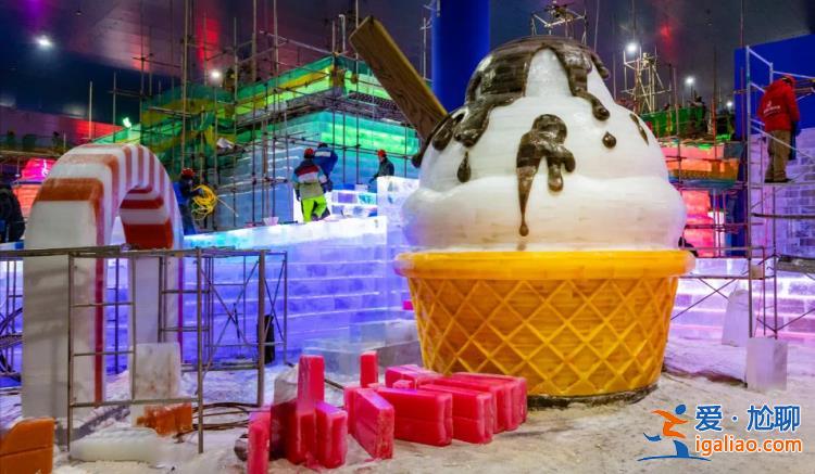 “爾濱”又上新 室內夢幻冰雪館預計6月竣工迎客？