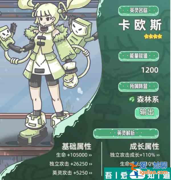 當(dāng)神奇光芒落下卡歐斯怎么樣 當(dāng)神奇光芒落下卡歐斯角色介紹？