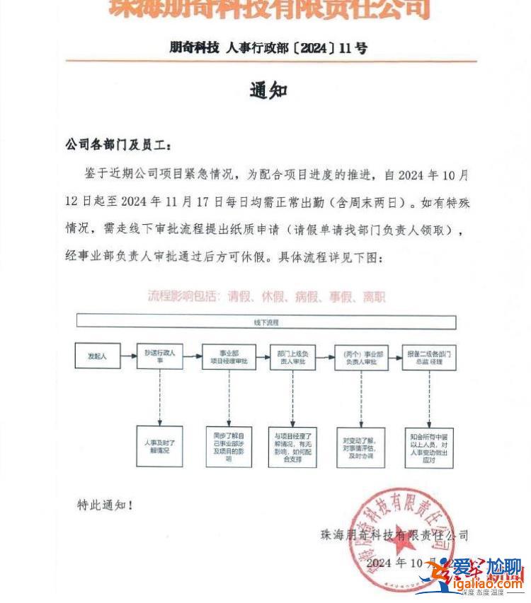 廣東一公司被曝全員37天無休且“沒有加班費(fèi)和調(diào)休” 人社局介入調(diào)查？