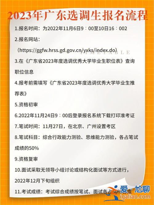廣東省在職提升學歷 廣東選調生條件？