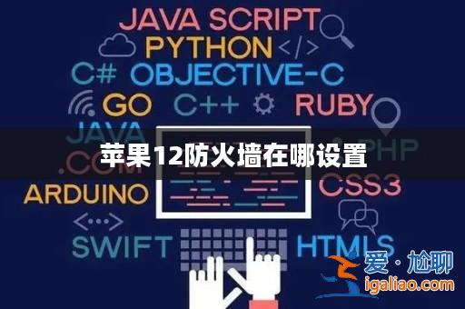 蘋果12防火墻在哪設(shè)置? 蘋果12防火墻在哪設(shè)置?