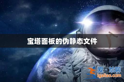 寶塔面板的偽靜態文件? 寶塔面板的偽靜態文件?
