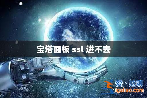 寶塔面板 ssl 進不去？