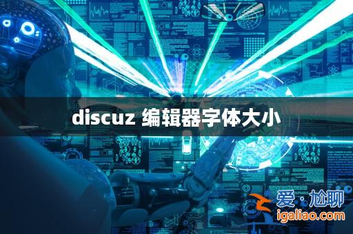 discuz 編輯器字體大小? discuz 編輯器字體大小?