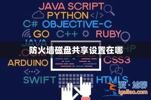 防火墻磁盤共享設置在哪? 防火墻磁盤共享設置在哪?