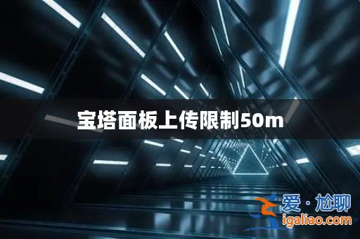 寶塔面板上傳限制50m? 寶塔面板上傳限制50m?