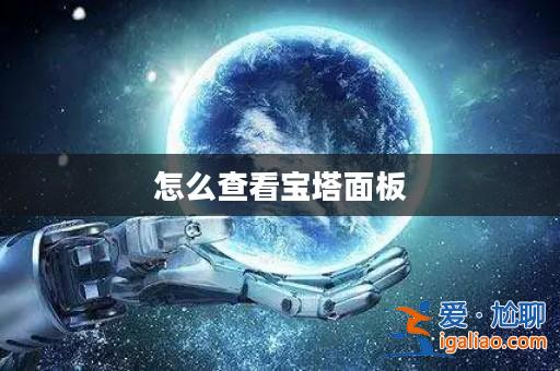 怎么查看寶塔面板? 怎么查看寶塔面板?