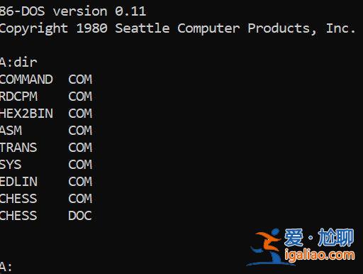 微軟 Windows 的祖先 86-DOS 現身網絡：距今已 43 年？