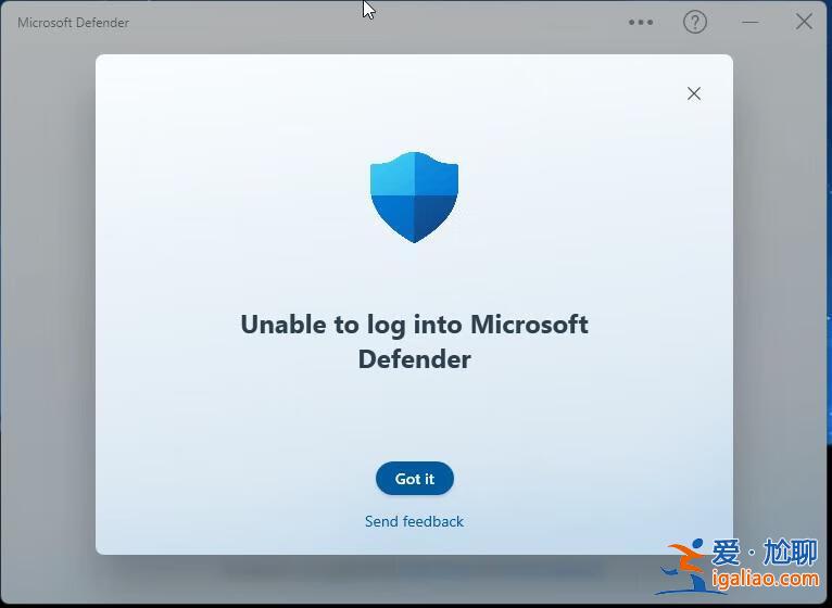 ＂Windows 11更新引發“無法登錄Microsoft Defender”錯誤？