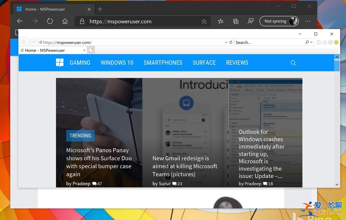 Edge Canary現在可以讓你手動激活IE模式？